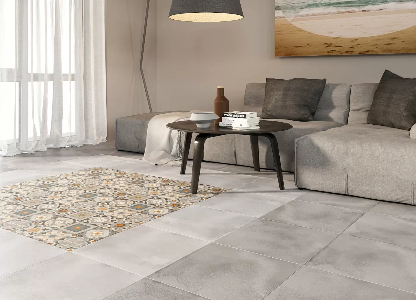 Керамогранит C-LO4R452D Loft многоцветный 42х42