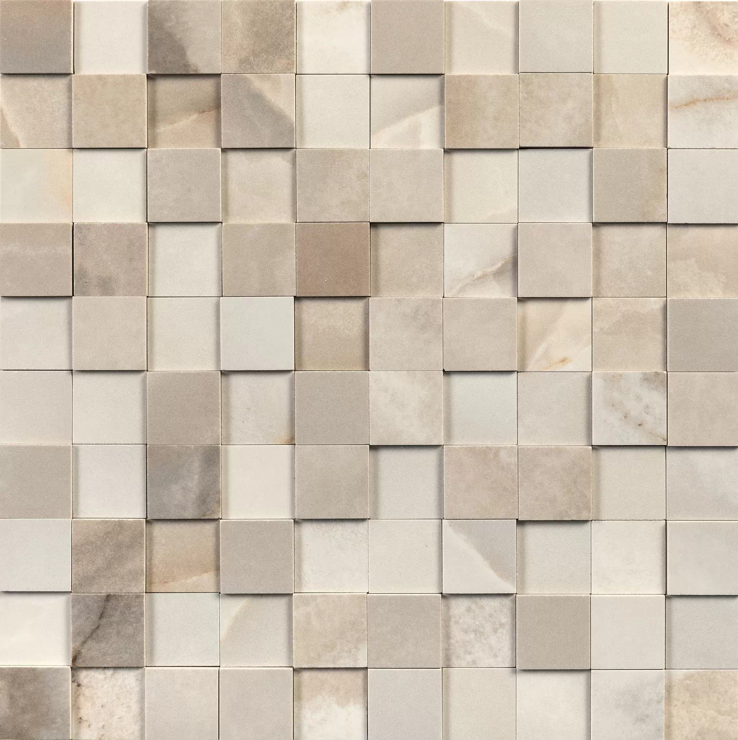 Мозаика 770248 Reves De Rex Noisette Mosaico 3D Mix 3x3 30x30