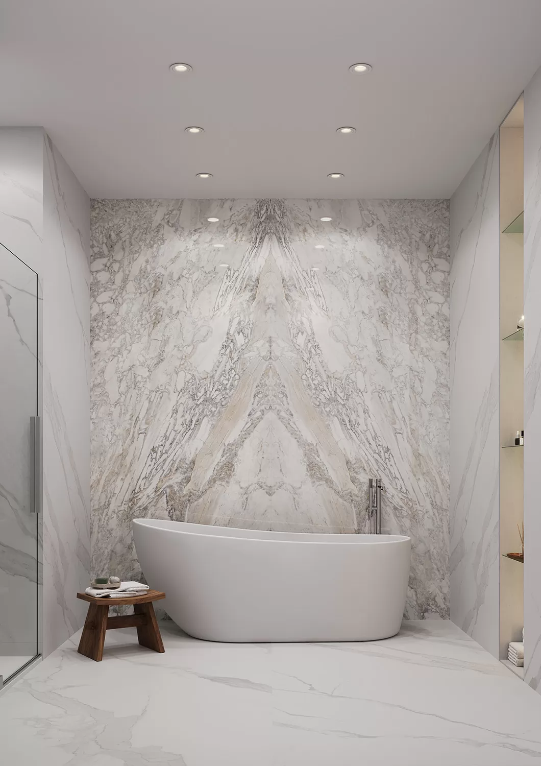 Керамогранит Beldia Bianco Elegance 2800х1200х6