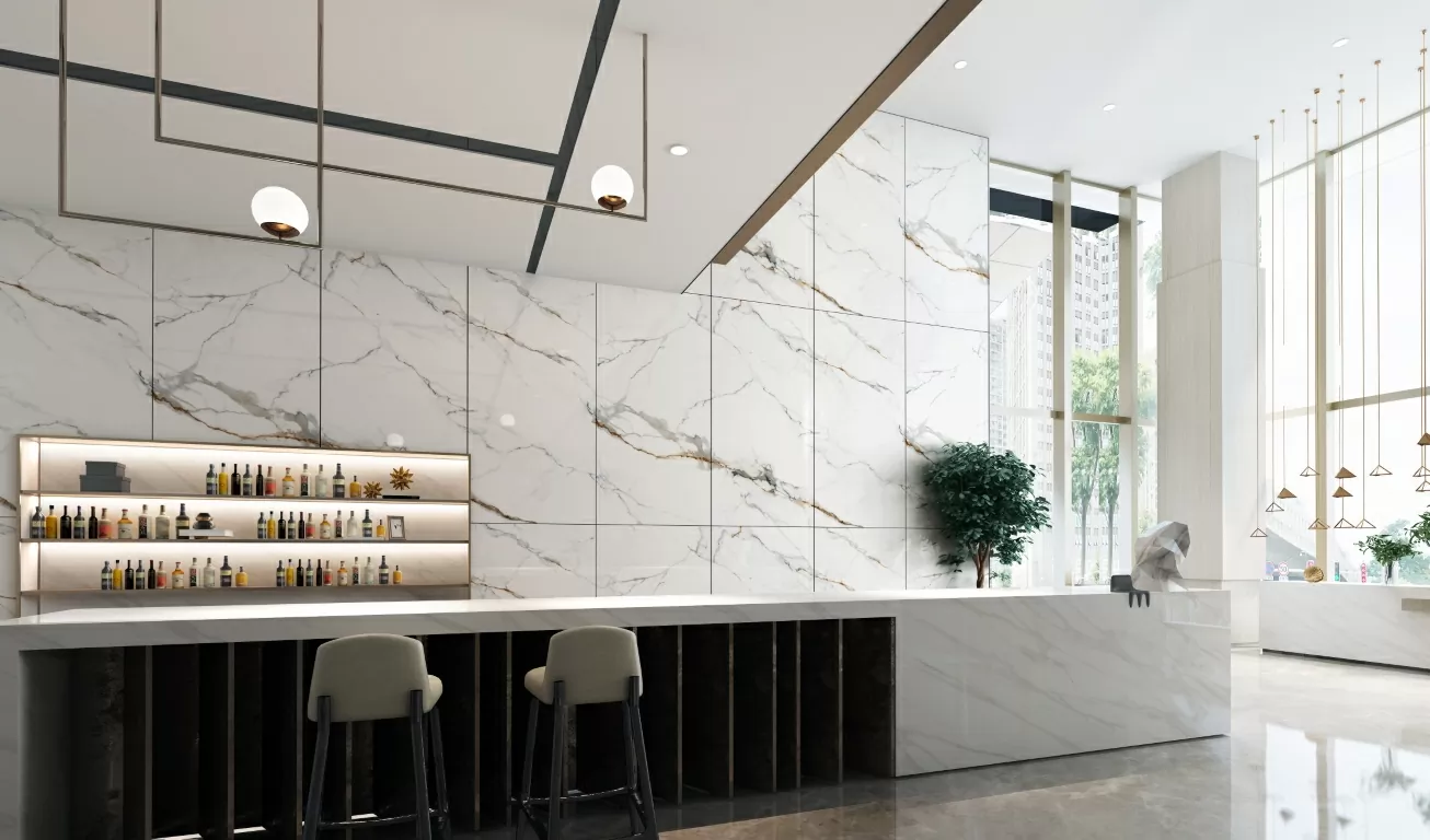 Керамогранит NTT3012P Calacatta Black 120x240