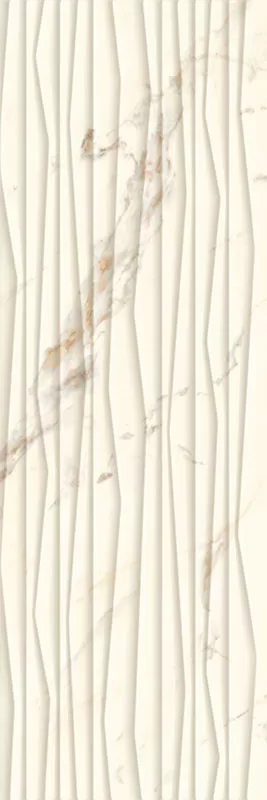 Плитка Serene Bianco Struktura Rekt 25x75