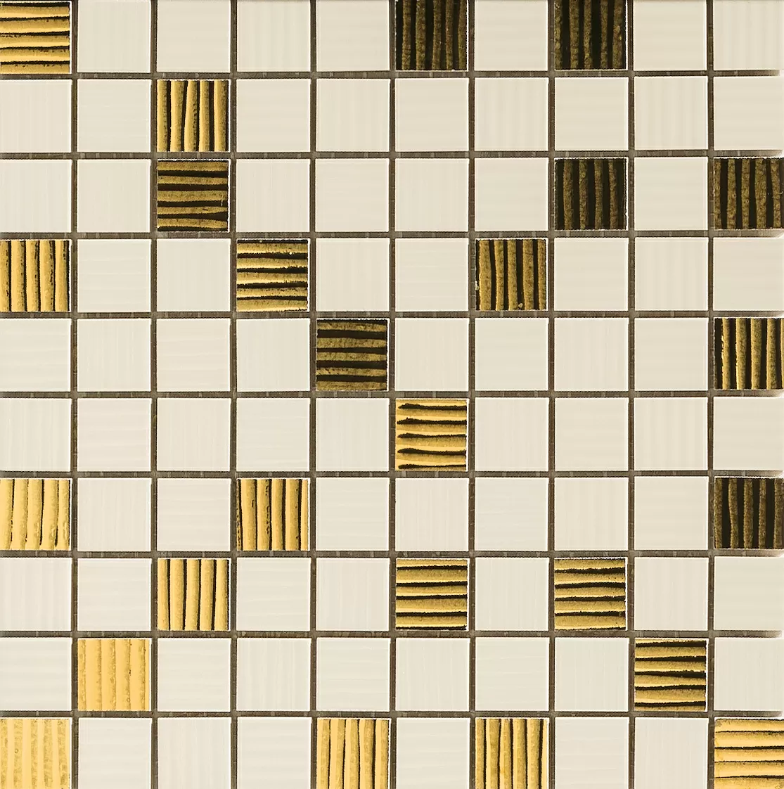 Мозаика 68902 MOSAICO Crema Oro 25х25