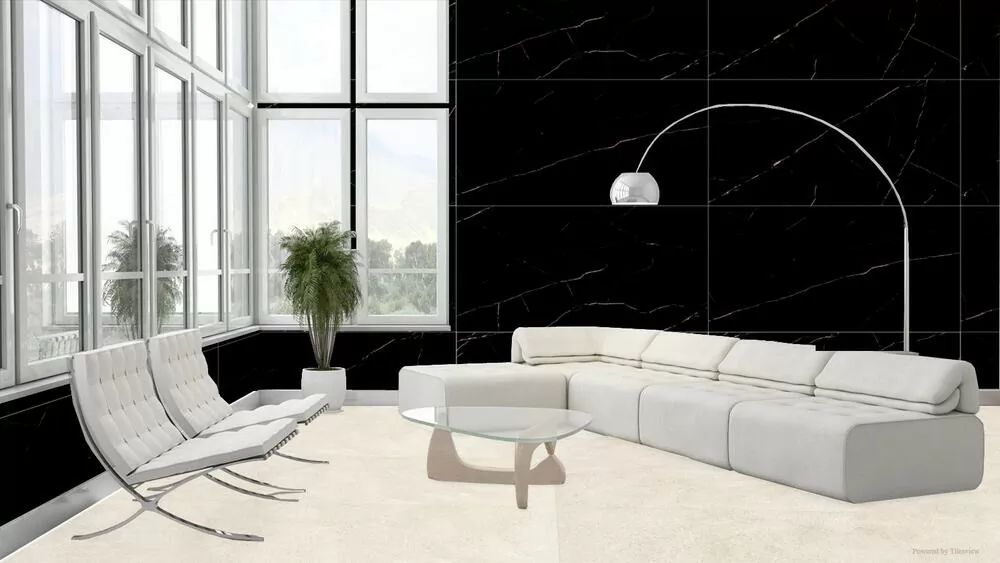 Керамогранит Delta White & Black 120x60