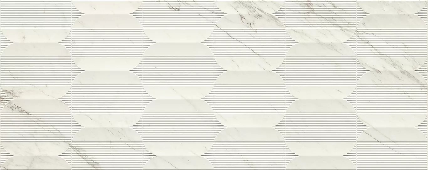 Плитка 100354919 Glem White Deco 59,6x150