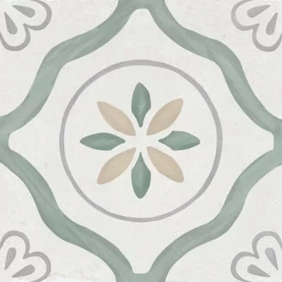 Керамогранит 3386036157 Sirocco Green Petals 9mm R10 22.3x22.3