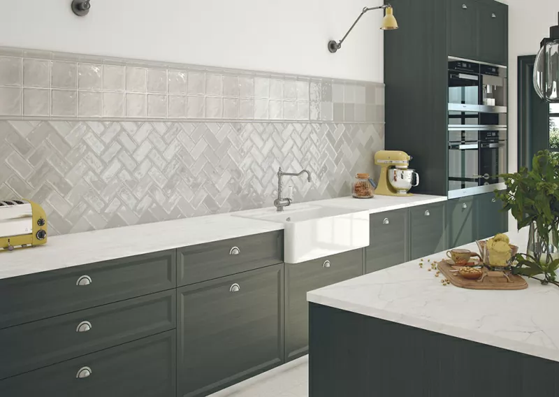 Плитка MOLDURA CHIC VERDE 4x15