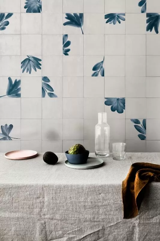 Керамогранит M9JA Rice Bianco Decoro Blossom Lux 15х15