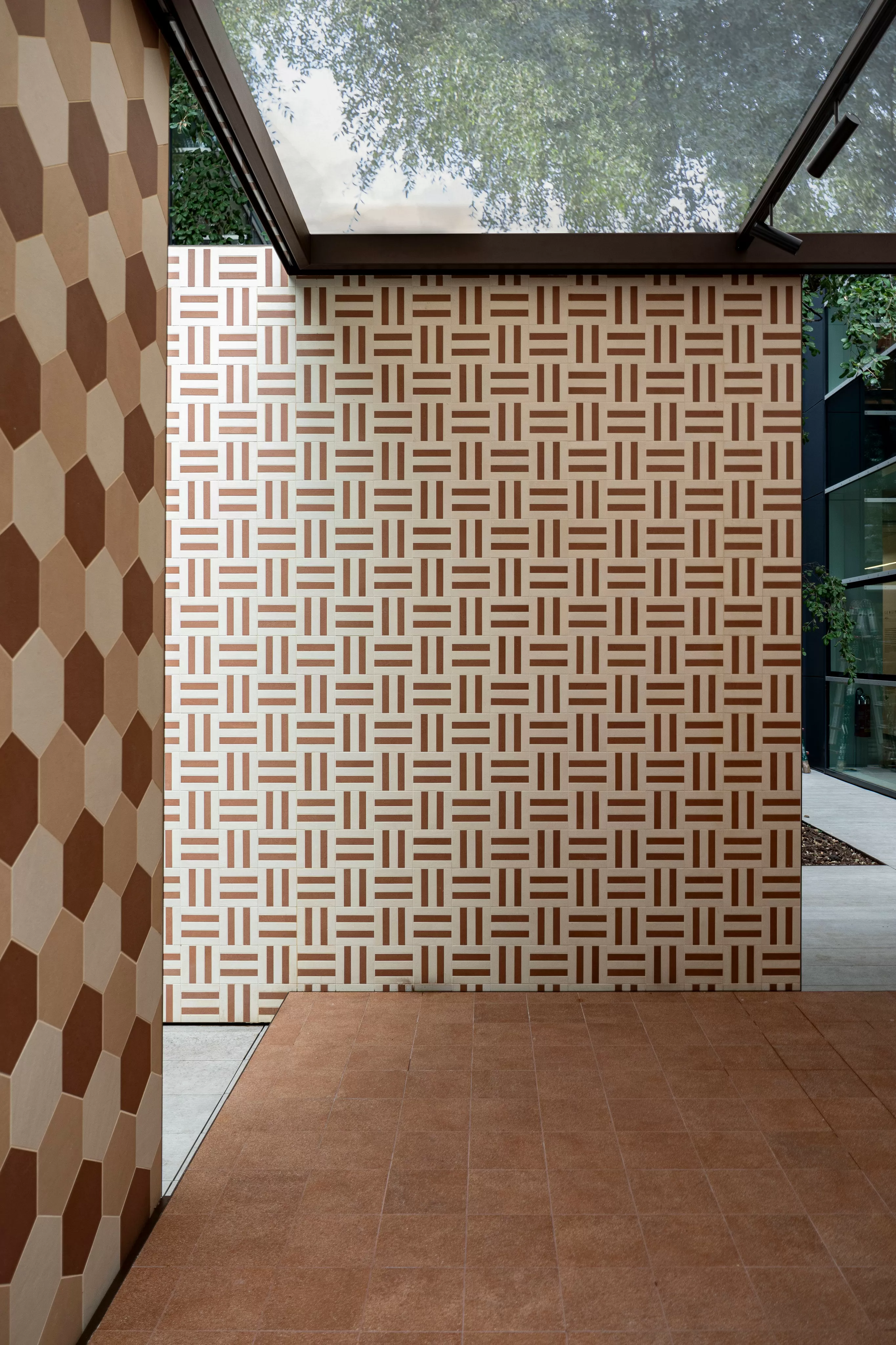 Керамогранит 781800 Sensi Terre Rosato Grana Grip Quadrato 20x20