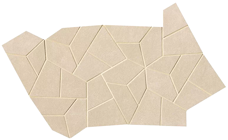 Мозаика fPRN Sheer Beige Gres Fly Mosaico 25x41,5