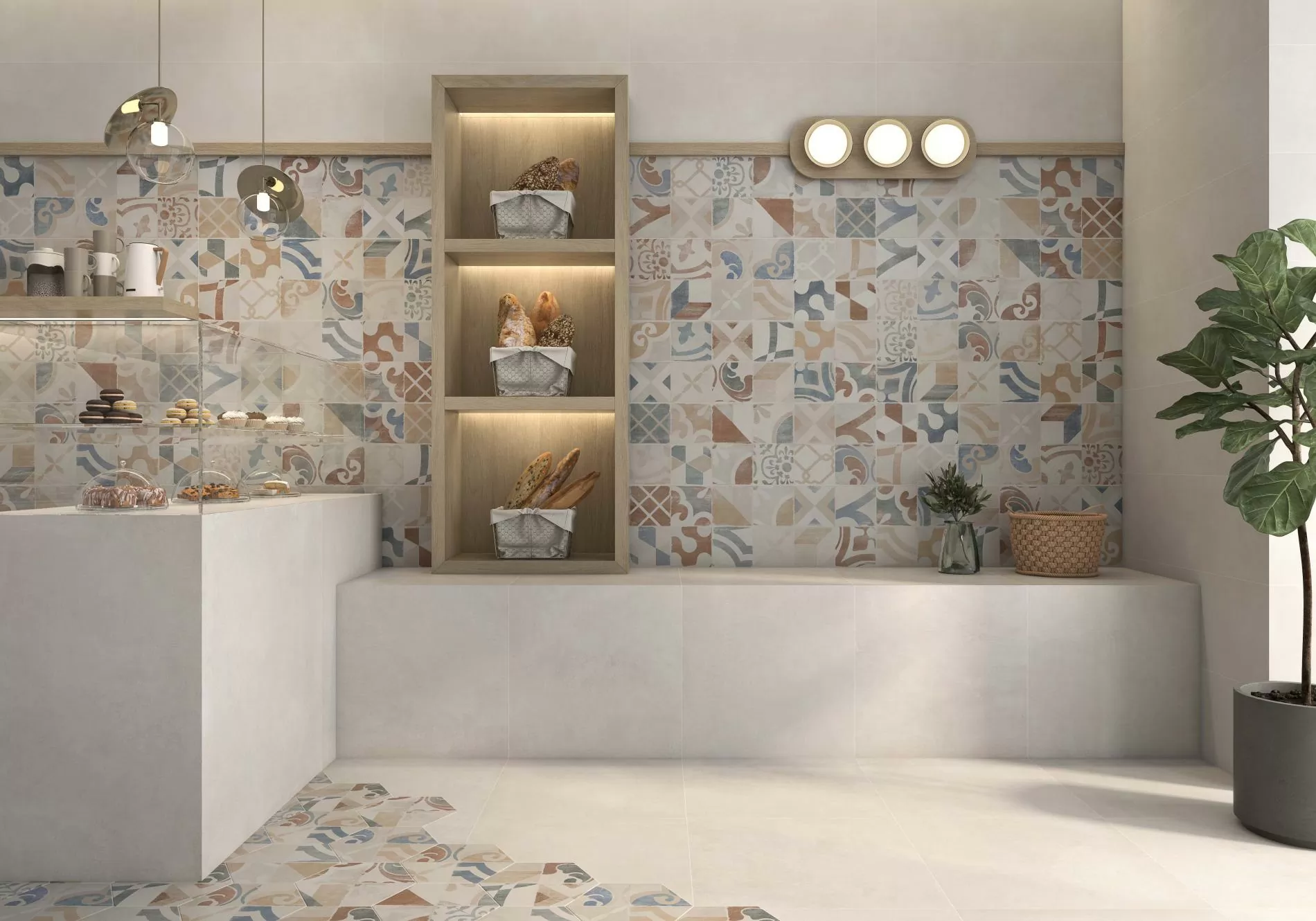 Керамогранит Hex.Vegetal Trend 25.8x29