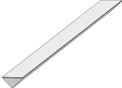 Плитка A6OB 3D Wall Carve Field Pearl Corner 40 1,4x40