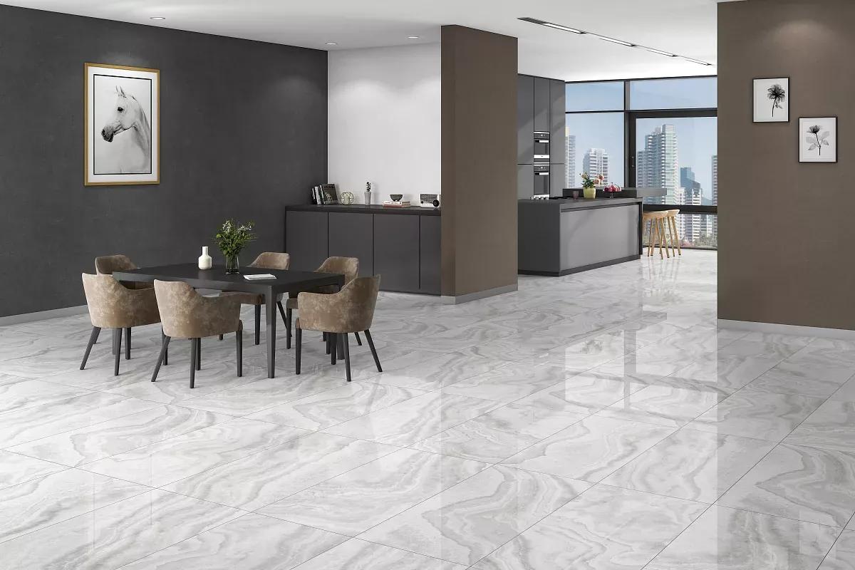 Керамогранит Belfino Blue Glossy 60x120