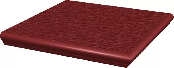 Клинкерная плитка Natural Rosa Duro Ступень наружная с капиносом 33x33