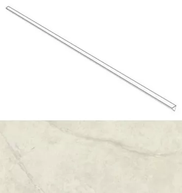 Керамогранит AGJU Marvel Calacatta Perla Corner 120 Silk 1x120