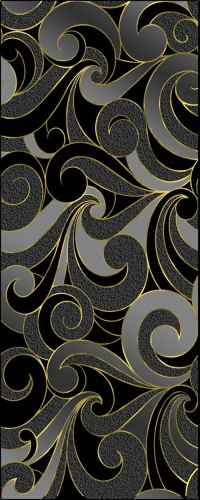 Плитка DEC Ricciolo Nero 20*50