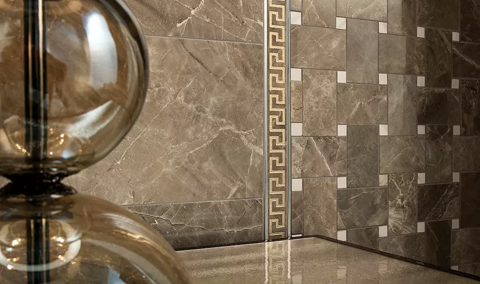 Керамогранит 240201 MARBLE FASCIA GRECA BIANCO SAB 11,5x58,5