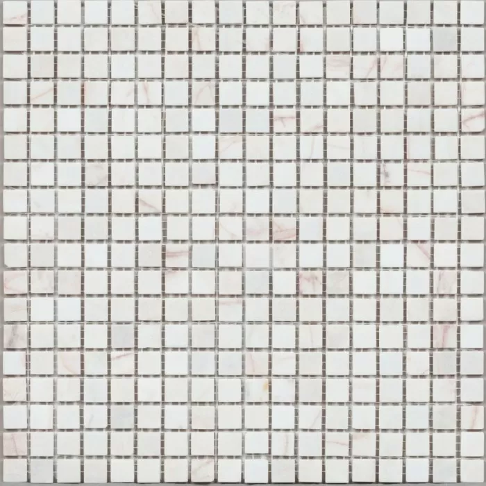 Мозаика DAO-537-15-4 Pink Porriny мрамор 1.5х1.5 30х30