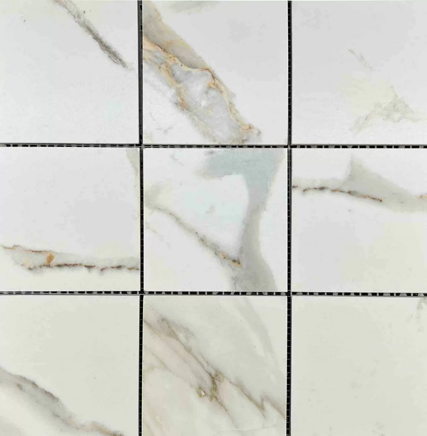 Мозаика Mosaic Satvario Gold Satin 9.5x9.5 300x300