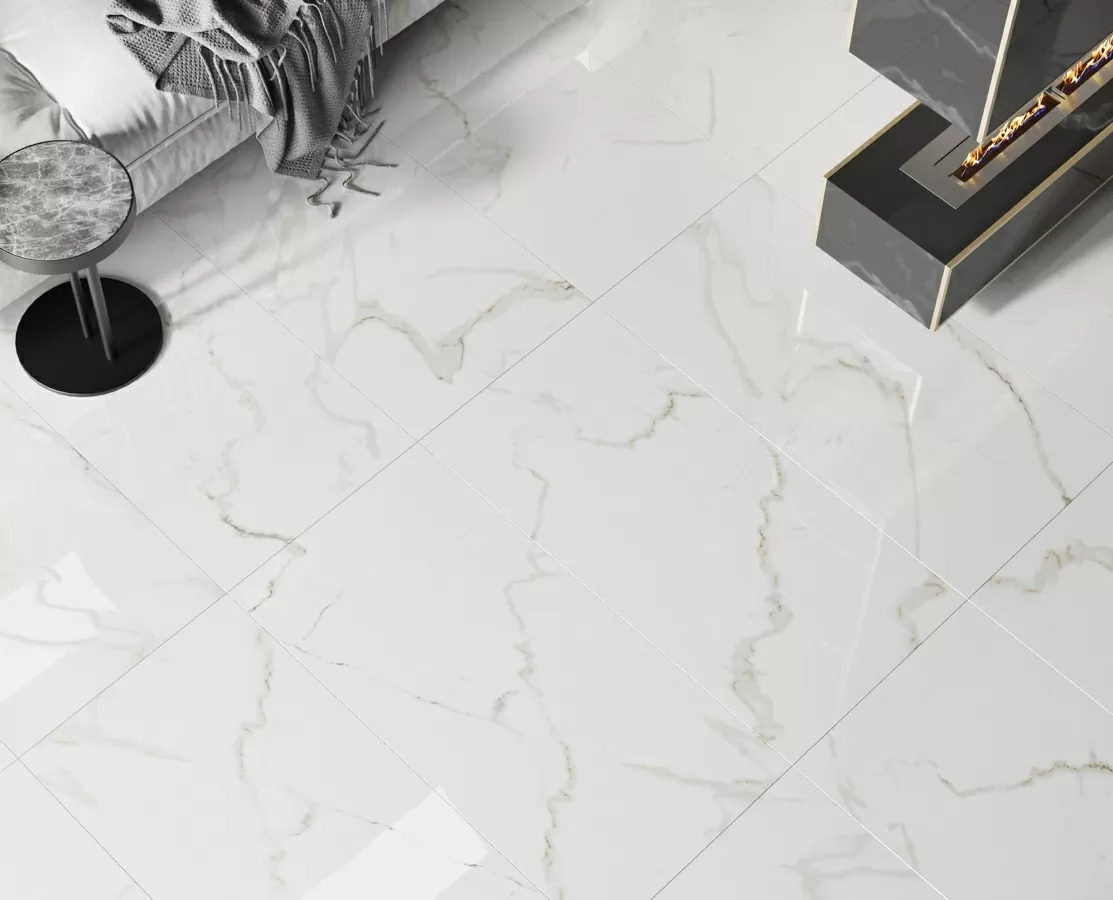 Керамогранит MVL4412P Aquarelle Ivory Glossy 60x120