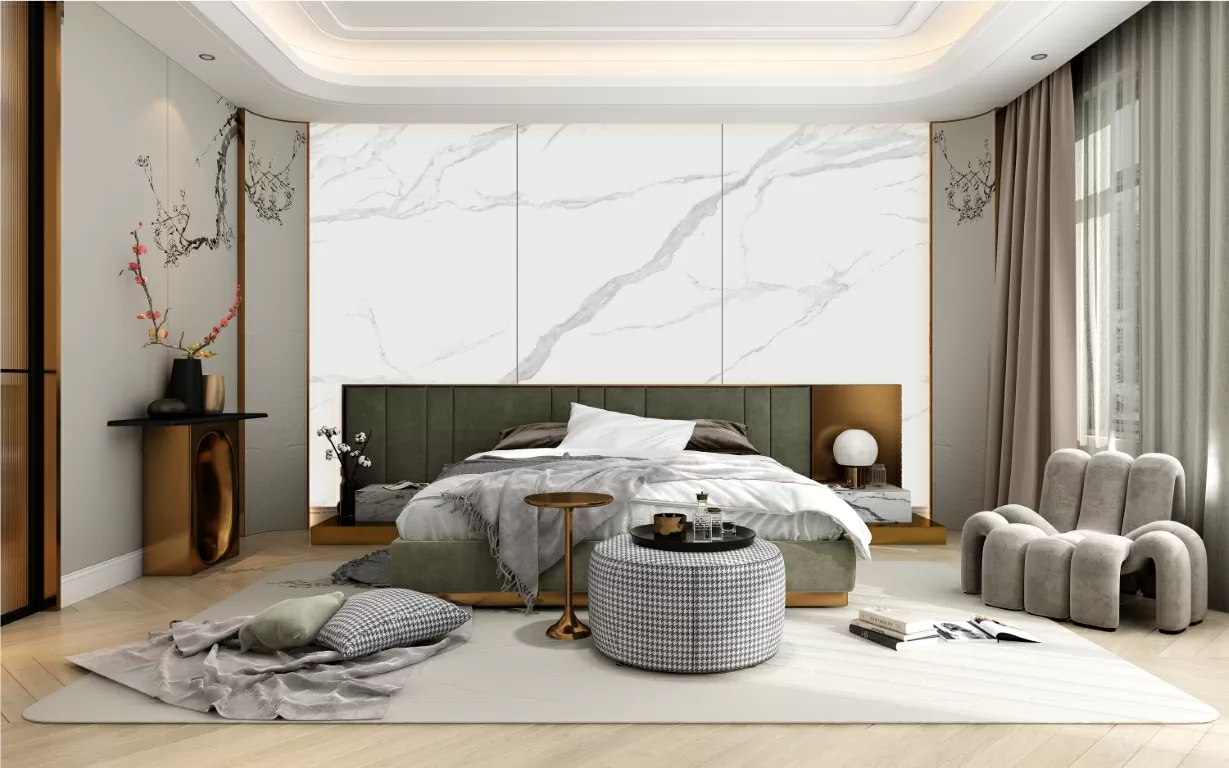 Керамогранит NTT3012P Calacatta Black 120x240