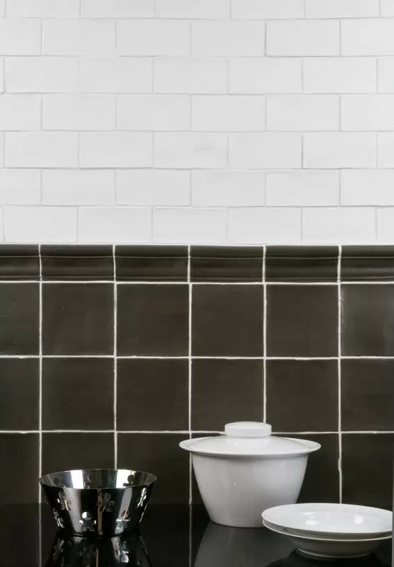 Плитка ADNT5031 RELIEVE MANUAL HOJAS SMOKE 7.5x15