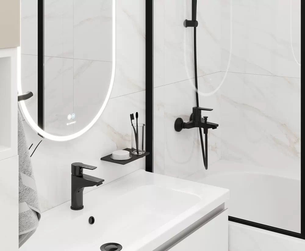 Керамогранит Calacatta Clarity Gold Белый Полированный 60х60