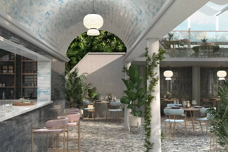 Плитка OS/A110/9016 Тракай глянцевый 8.5x28.5