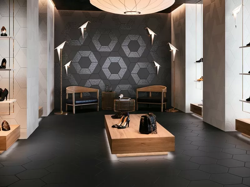 Керамогранит Hexamix OPAL DECO GREY 28,5x33