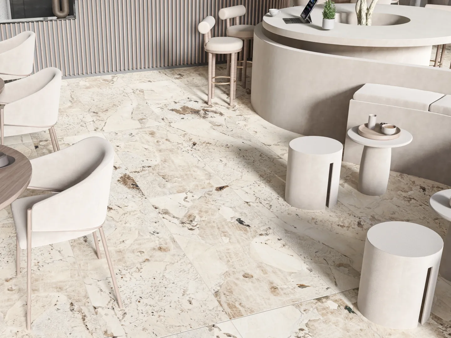 Керамогранит MOG104 White полированный 60x120