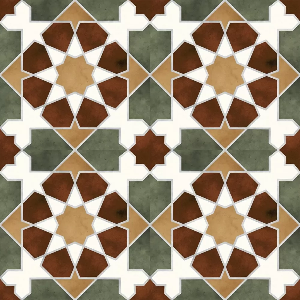Керамогранит Rabat Green Pre-cut Matt 45.2х45.2