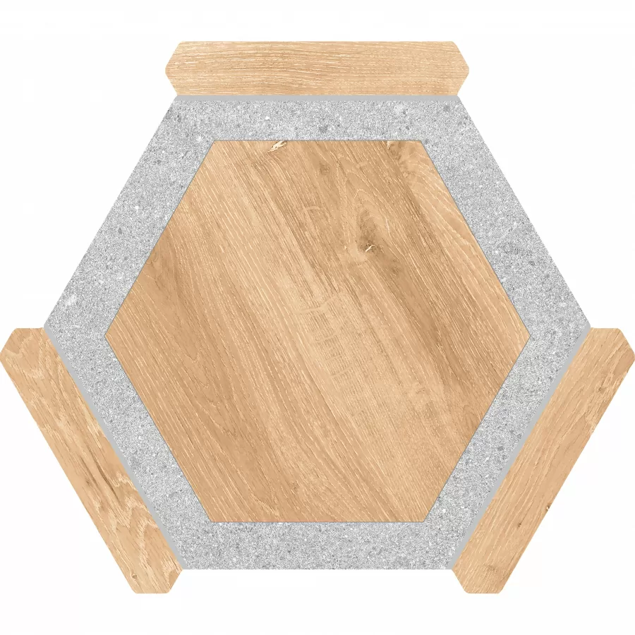 Керамогранит Oregon Haya Gris 22x25