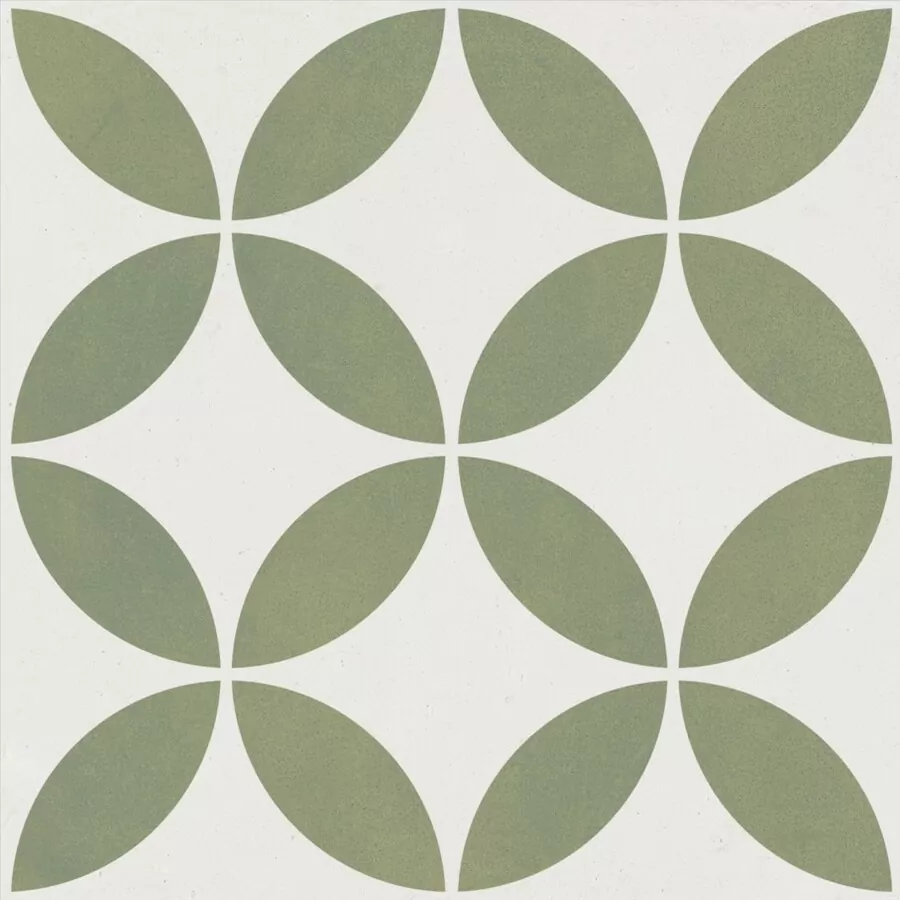Керамогранит 37798 Mayari Green Petals Lt/22,3 22,3x22,3