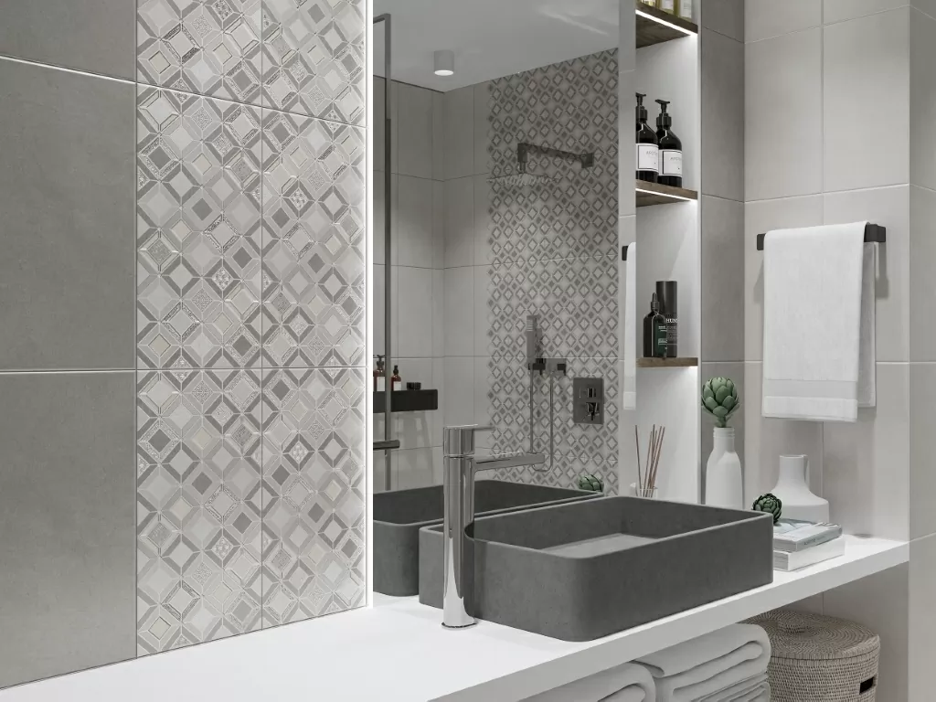 Плитка 509641101 Starck Grey 20,1x40,5