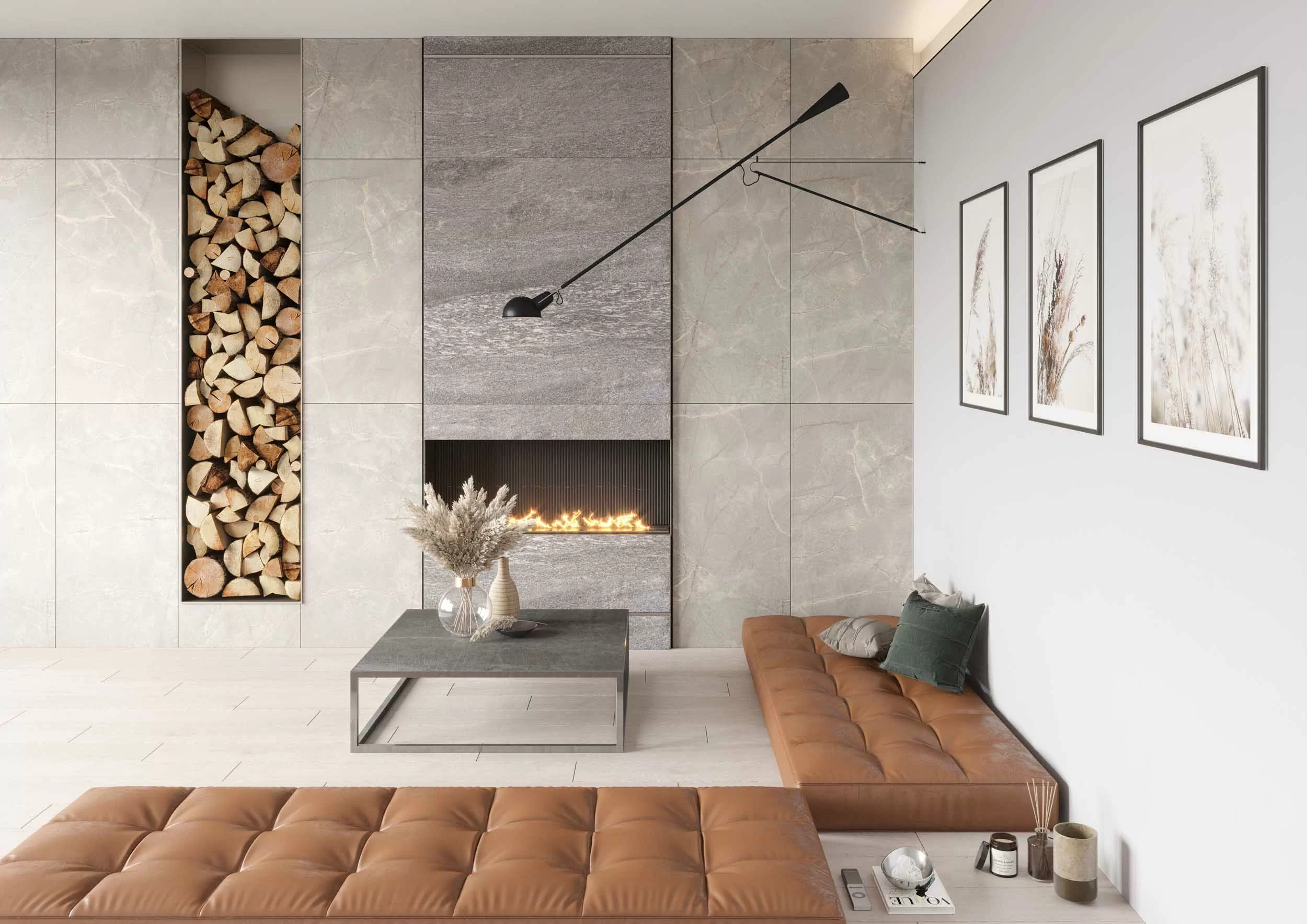 Керамогранит BR01 Bernini Pearl неполированный 80x160x11