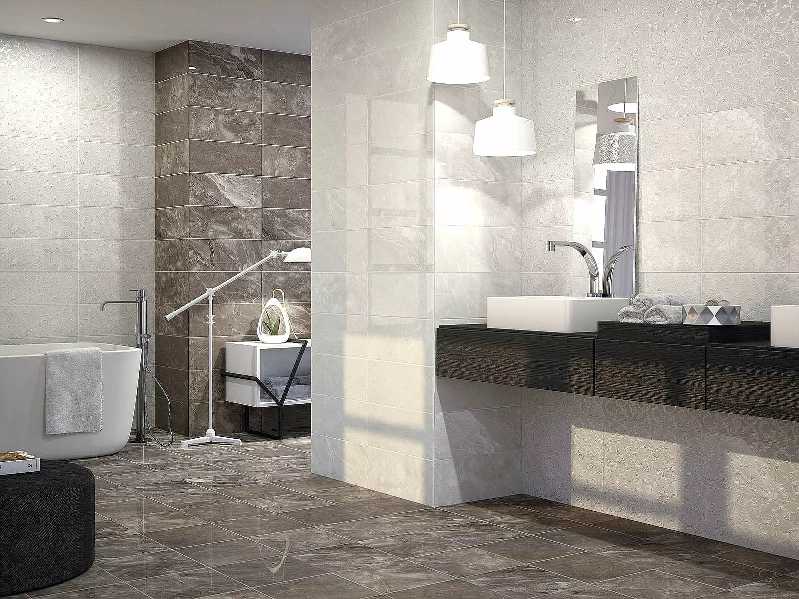 Плитка Select Decor Constelation Grey 20x50