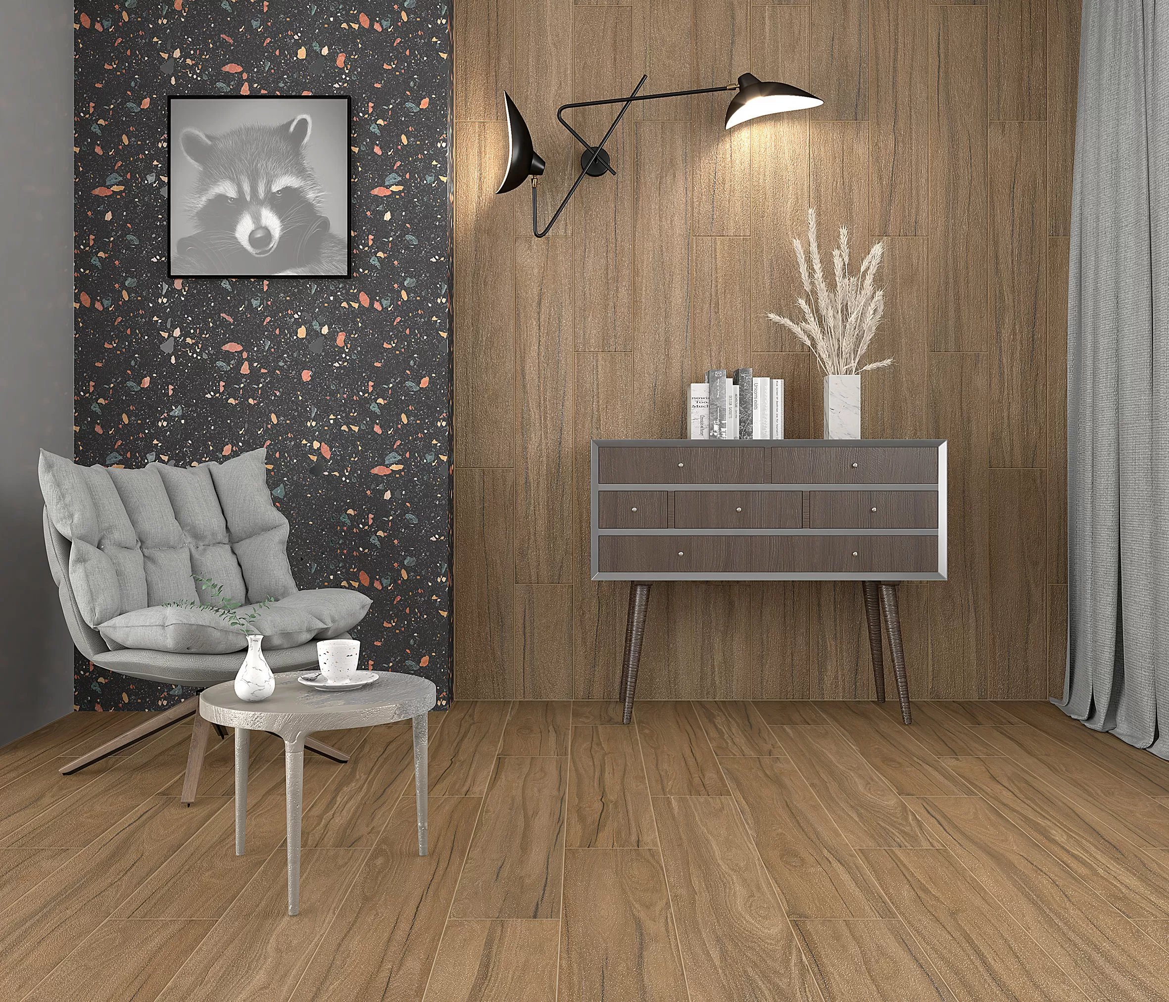 Керамогранит SG517600R Selva бежевый 20x120x1.1