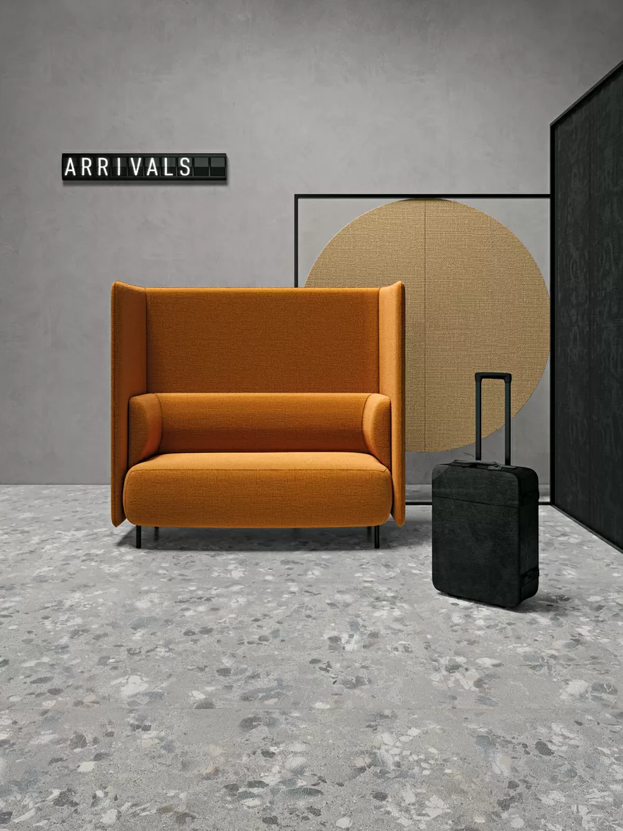 Керамогранит ATTD 120DG RM Dark Grey 120x120
