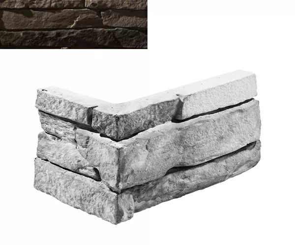 Искусственный камень Угловой элемент Шампань 740 20/10x10x3