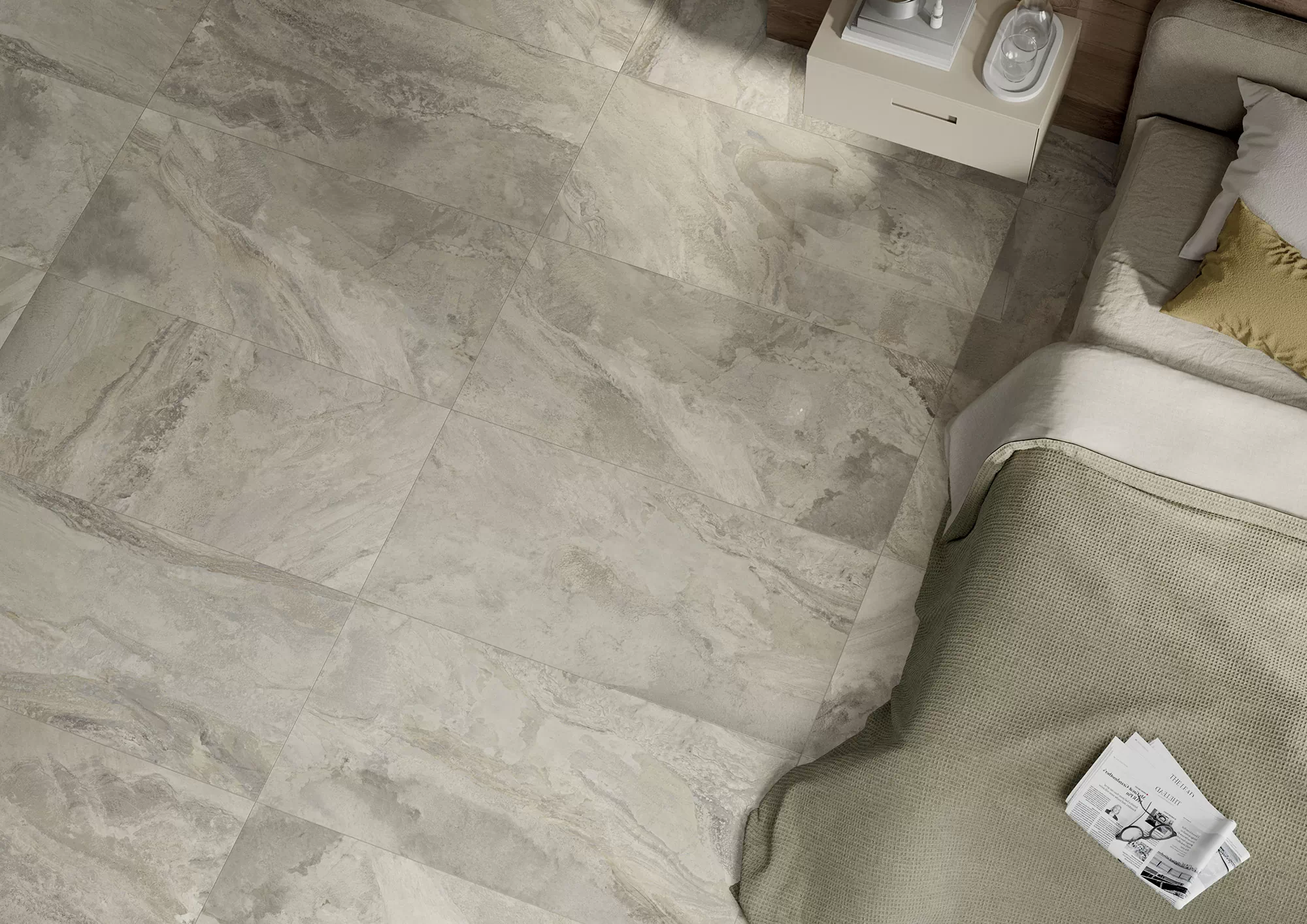 Керамогранит 204012 Deep Stone White Nat Ret 120x280