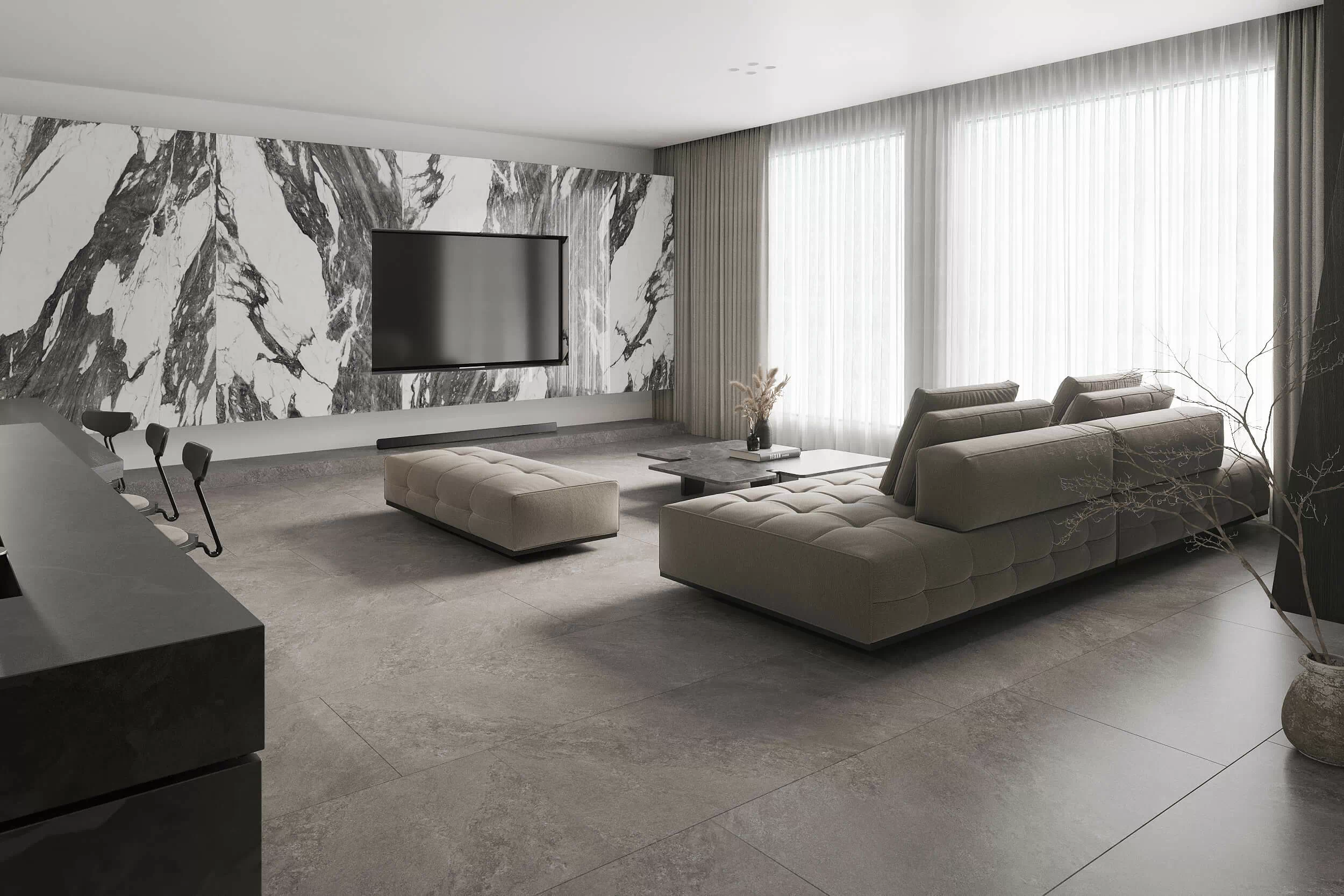 Керамогранит 863 Dove Brown Slim 120x60