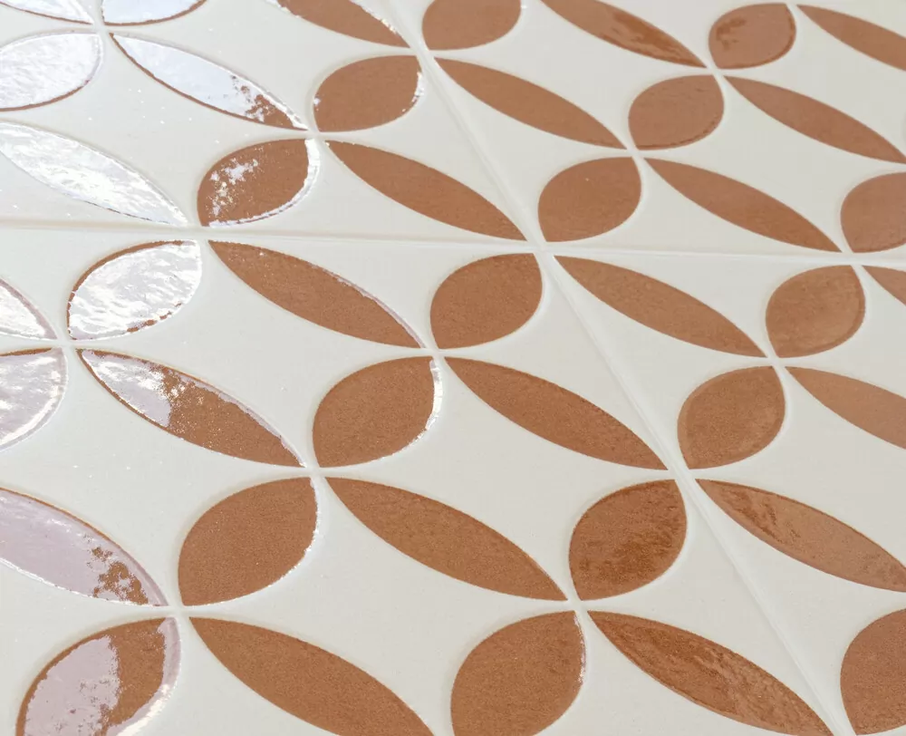 Керамогранит 37797 Mayari Clay Petals Lt/22,3 22,3x22,3