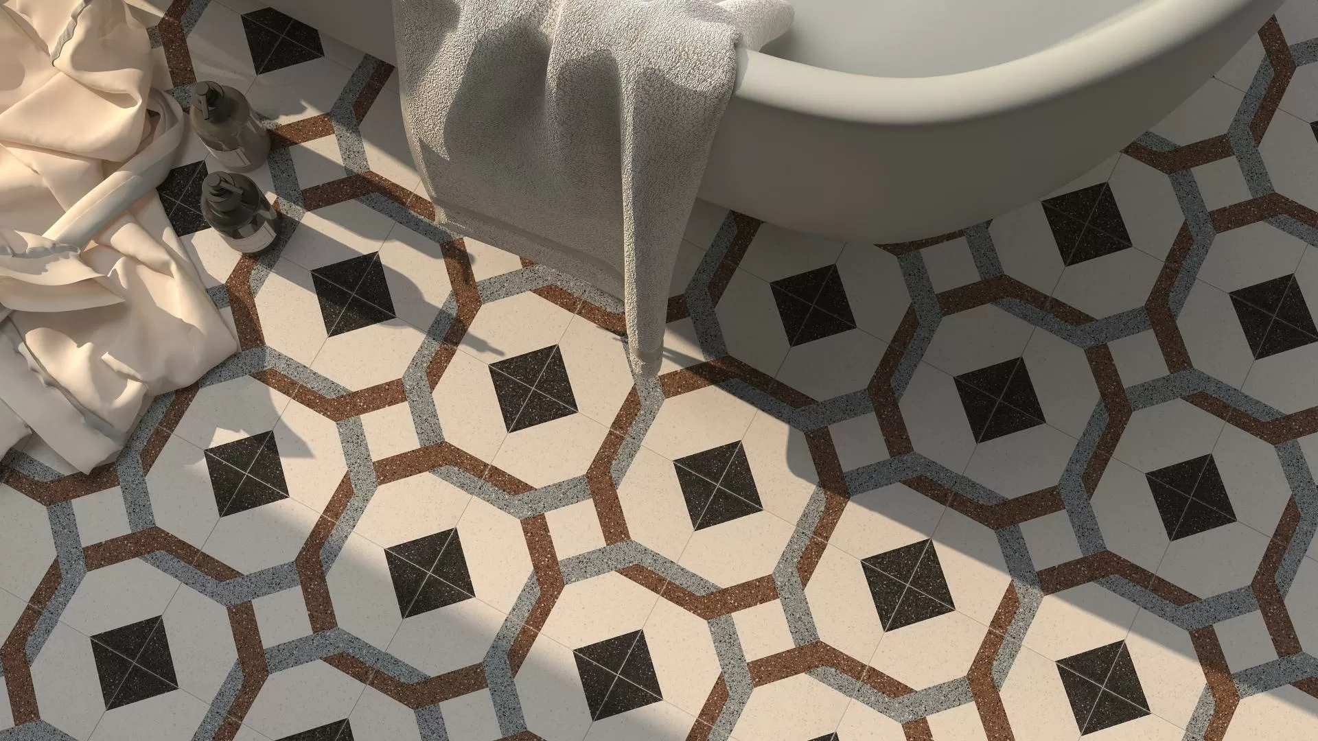 Керамогранит DECO MOSER 22,3*22,3
