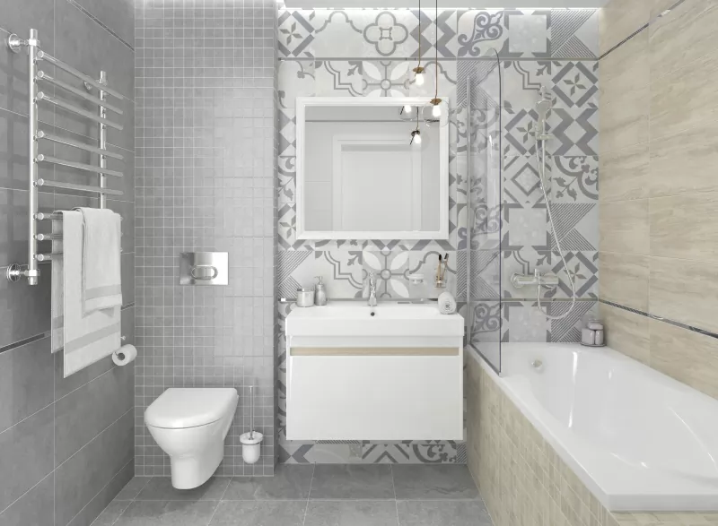 Мозаика Мозаика Cement серый 30х30