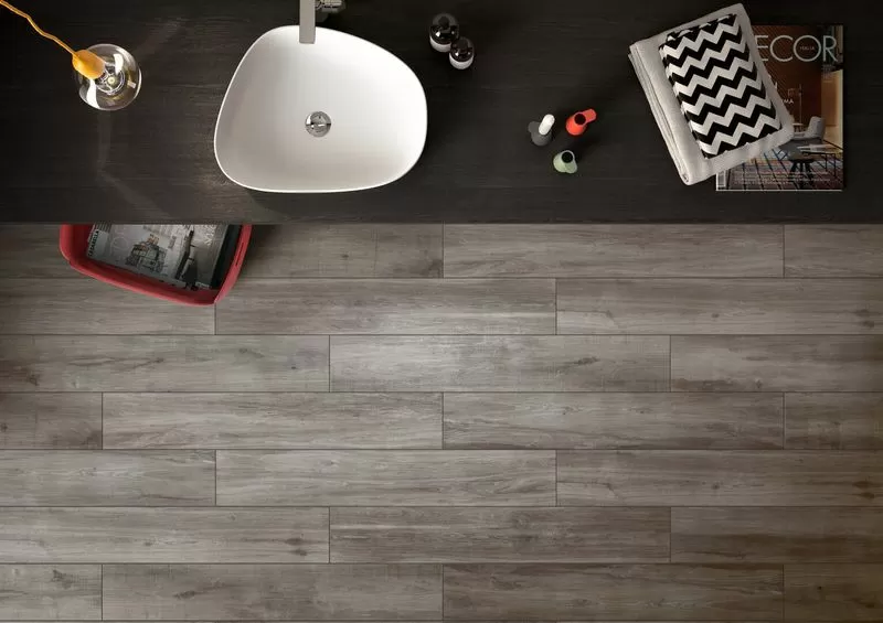 Керамогранит K945692R0001VTET Aspenwood Греж Матовый R10A Ректификат 20x120x0,9