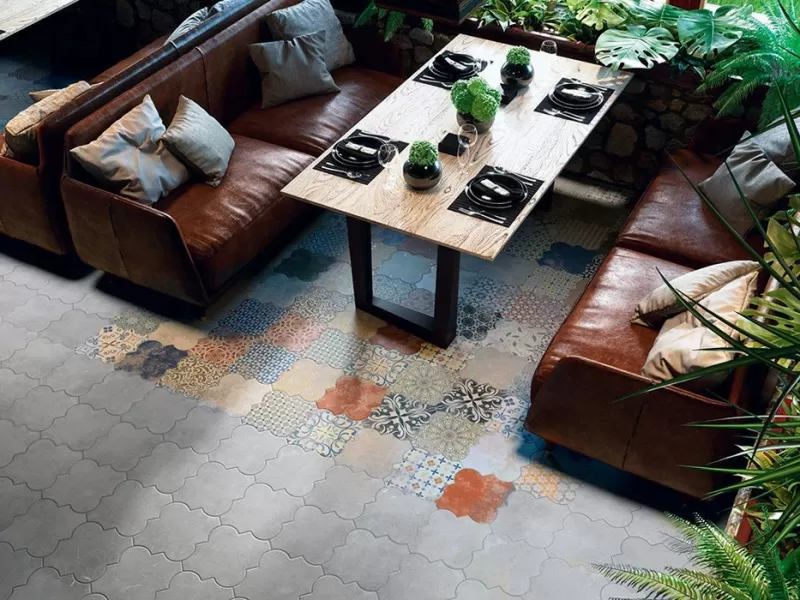 Керамогранит Riga concrete 45x45