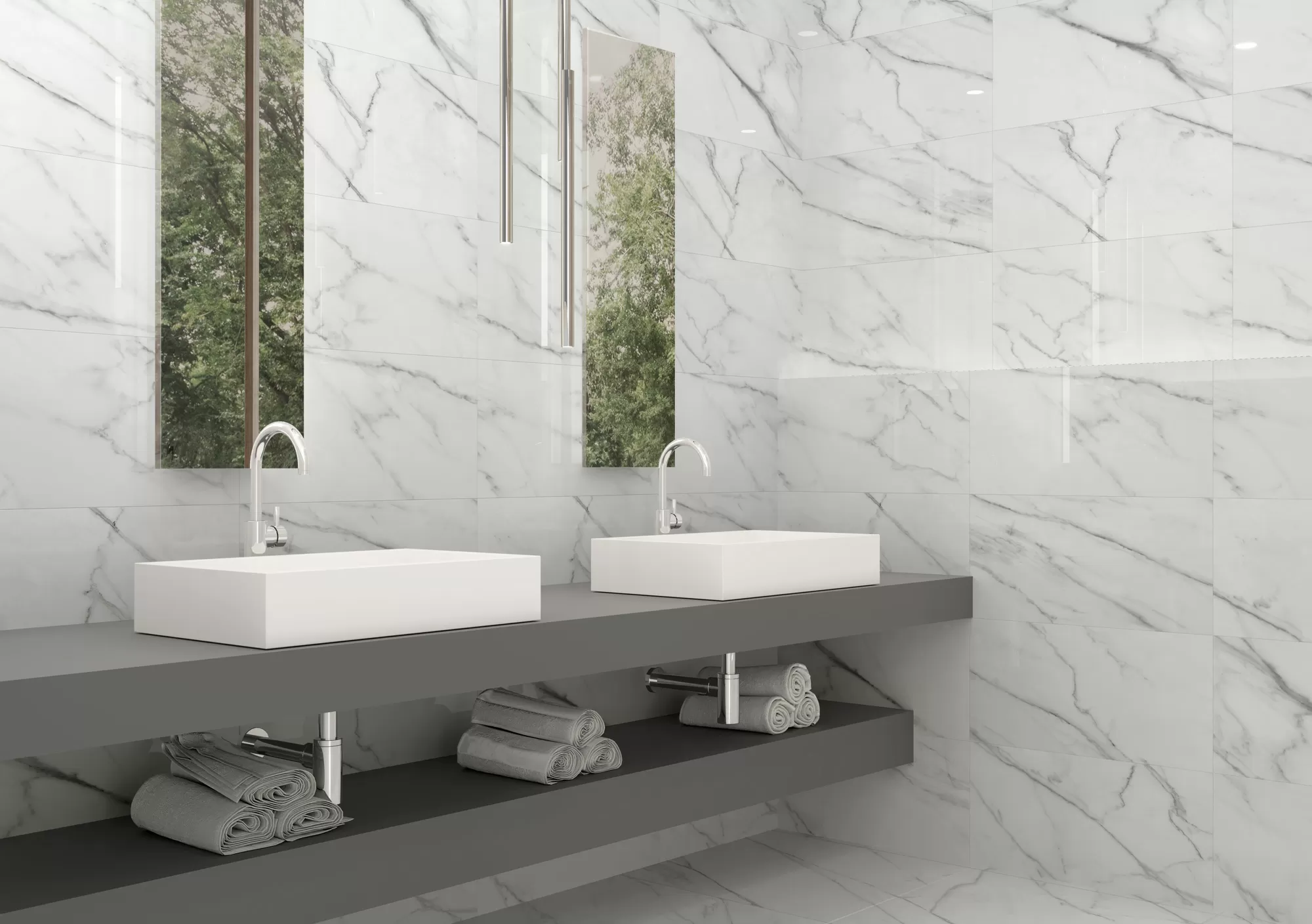 Керамогранит VARENNA CARRARA PUL. 6mm 120x260