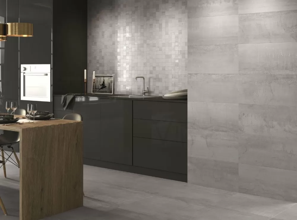 Керамогранит METAL SILVER MATE rect. porcelanico 60x60
