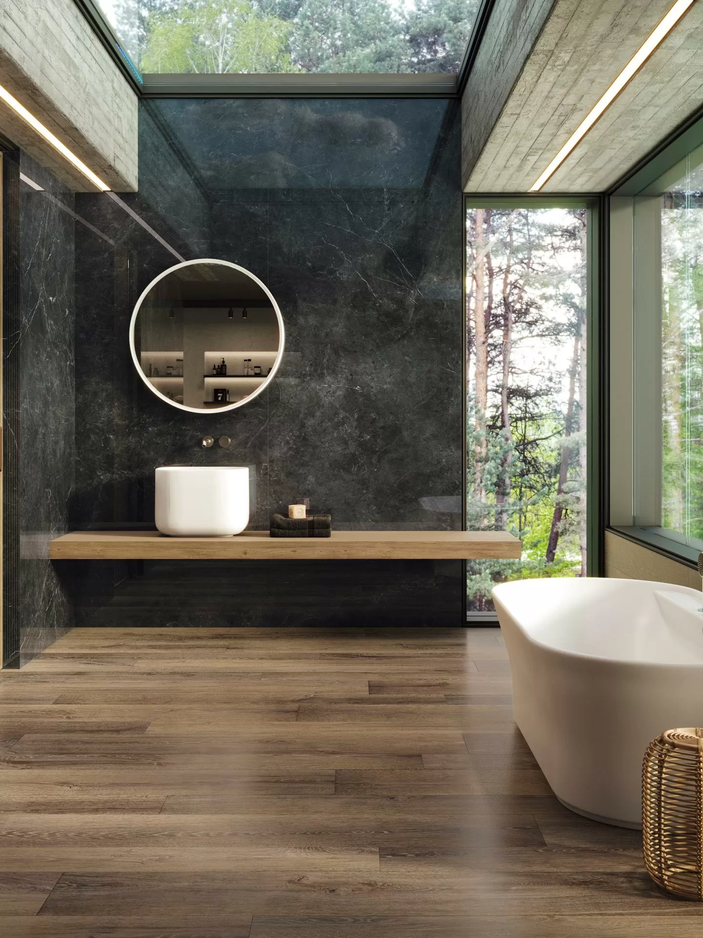 Керамогранит 100347944 Bruselas Walnut 29.4х180