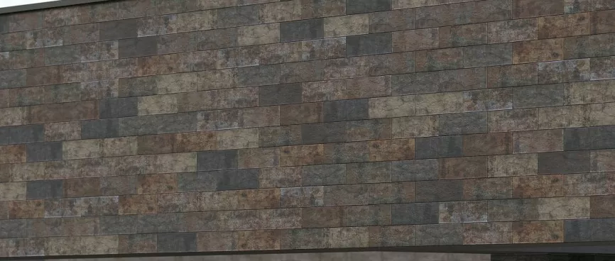 Плитка Brick Wall табачный 250х75