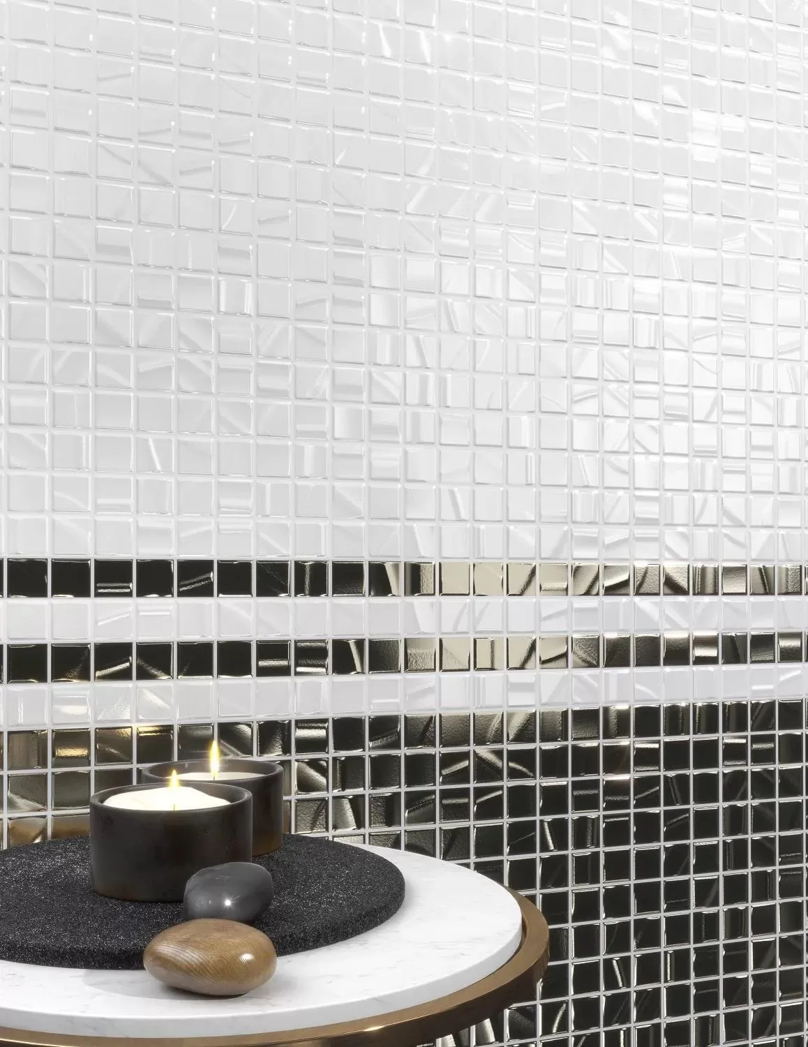 Мозаика KM3030M0021N Темари синий тёмный матовый 29,8x29,8x0,35